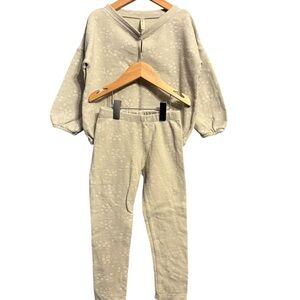 Rylee + Cru green spongy Matching Set